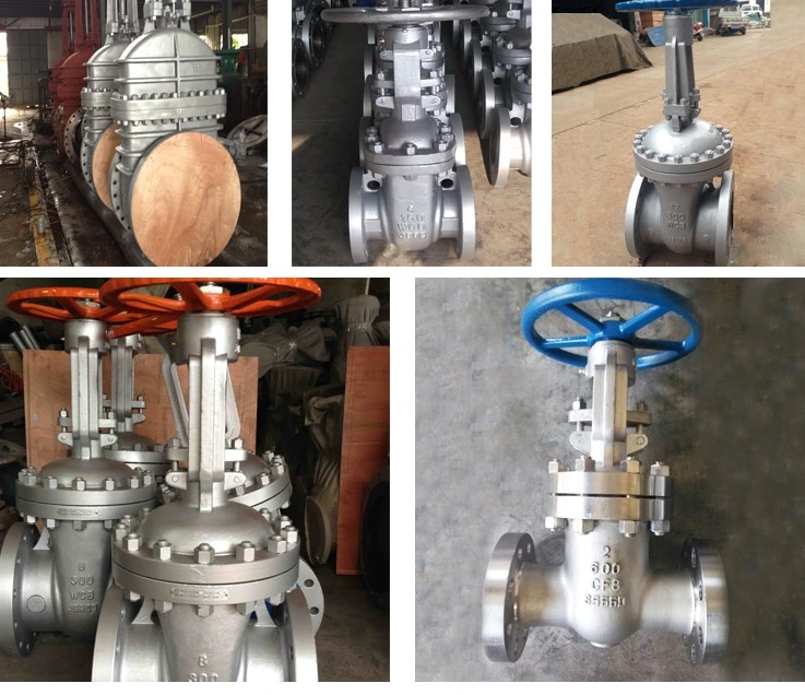 Industrial Rising Stem Flanged Gate Valve Handwheel Manual Operated